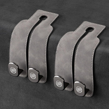 TwinHook Leather Car Headrest Hangers（limited time）