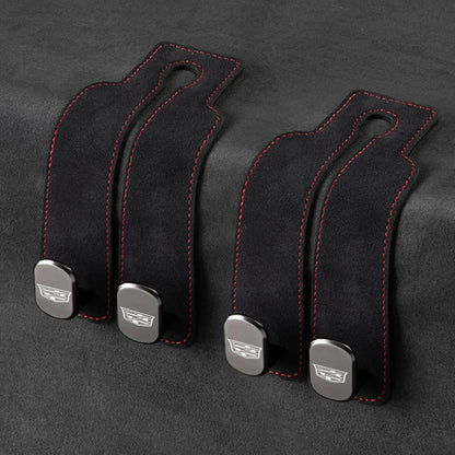TwinHook Leather Car Headrest Hangers（limited time）