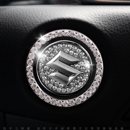 Bling Car Engine Start Button Cover