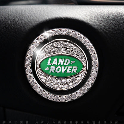 Bling Car Engine Start Button Cover