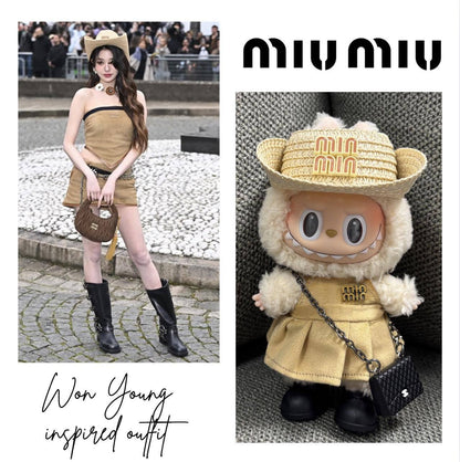 17cm Doll Clothes Suitable for 17cm Labubu Plushies