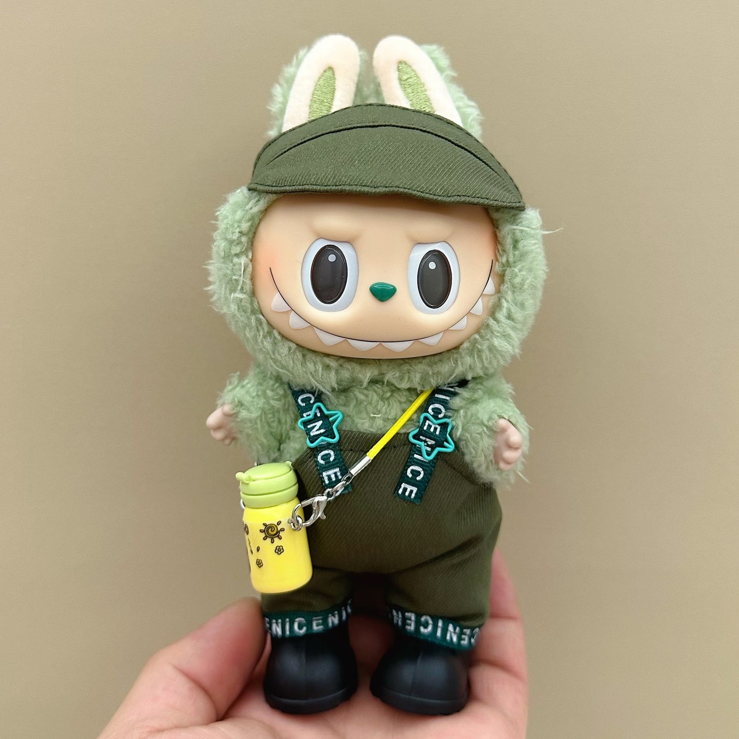 Labubu baby clothes 17cm rabub clothes blind box doll skirt set cute dress-up toys cross-border wholesale
