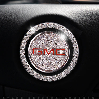 Bling Car Engine Start Button Cover
