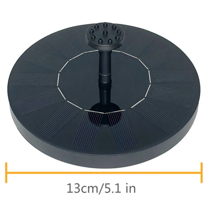 Solar Bird Bath Fountain