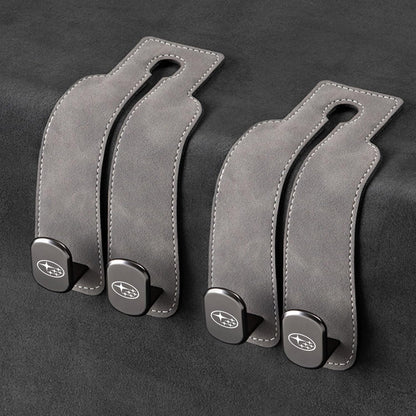 TwinHook Leather Car Headrest Hangers（limited time）