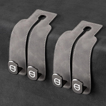 TwinHook Leather Car Headrest Hangers（limited time）