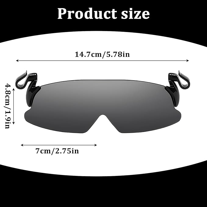 2025 New Polarized Clip Cap Sunglasses（limited-time discount）