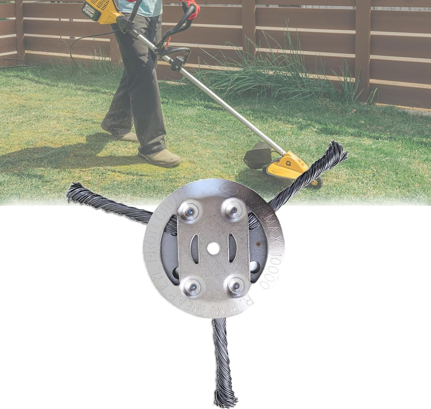 Steel Wire Trimmer Head Replacement