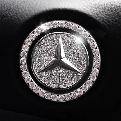 Bling Car Engine Start Button Cover