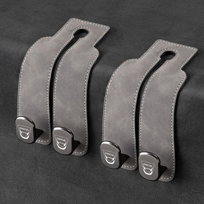 TwinHook Leather Car Headrest Hangers（limited time）