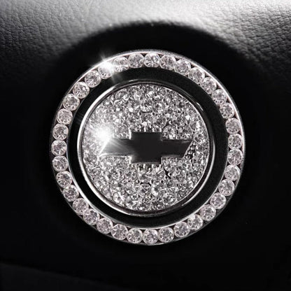 Bling Car Engine Start Button Cover