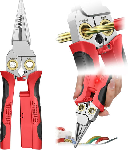 8 in 1 Wire Stripper Twister for Cutting and Pulling Wires