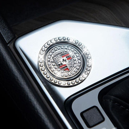 Bling Car Engine Start Button Cover