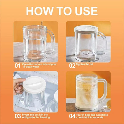 QuickChill Frost-Core Freezer Mug